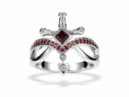 👑 A Ring That Tells Your Story-Wizard House Ring Collection