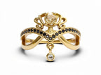 👑 A Ring That Tells Your Story-Wizard House Ring Collection