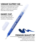 Jumbo Iridescent Glitter Gel Ink Pen Set Of 18
