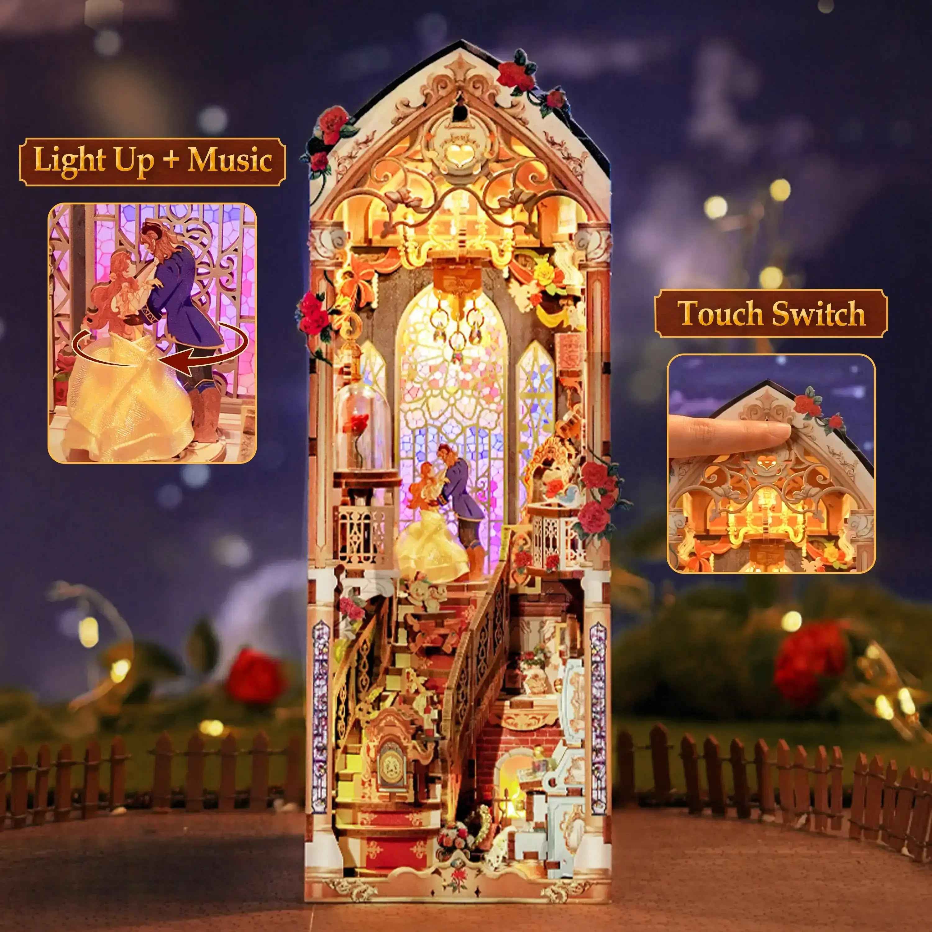 Beauty And Beast DIY Book Nook Kit