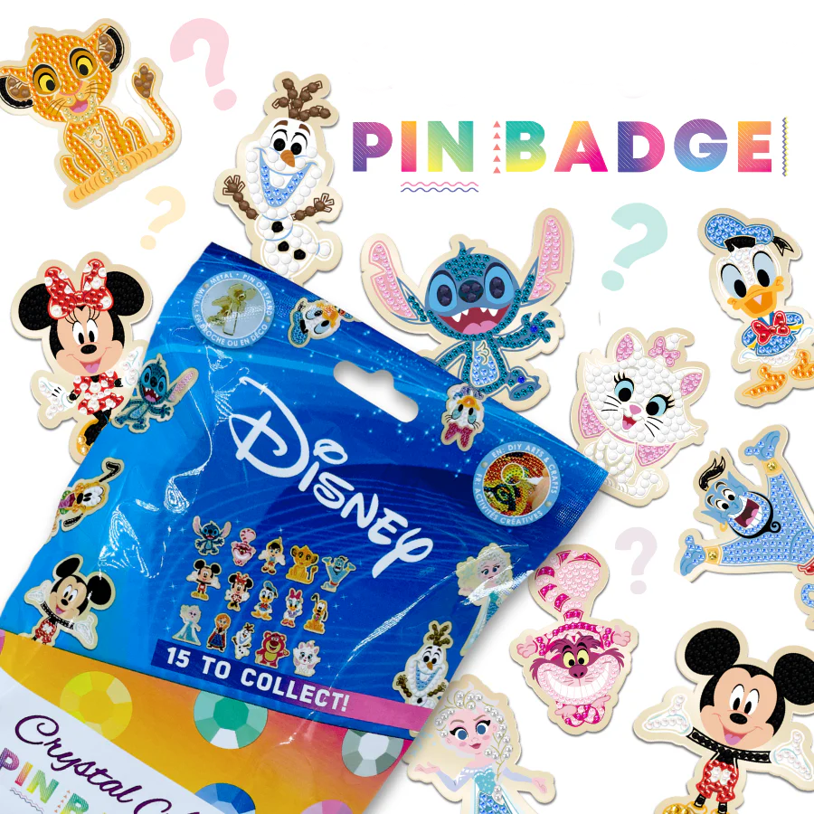 Classic Character Diamond Badges