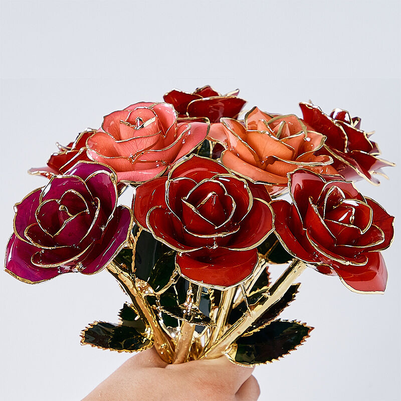 24K Gold Dipped Rose – Forever Love Keepsake