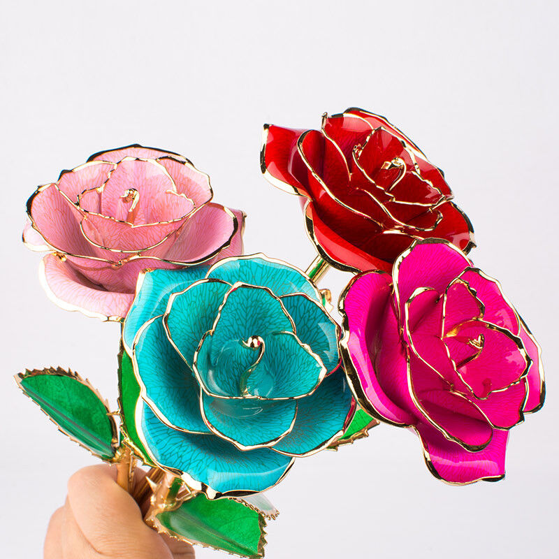 24K Gold Dipped Rose – Forever Love Keepsake