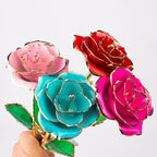 24K Gold Dipped Rose – Forever Love Keepsake