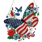 America Twin Tower DIY Diamond Painting Desktop Ornaments Kit Home Decor