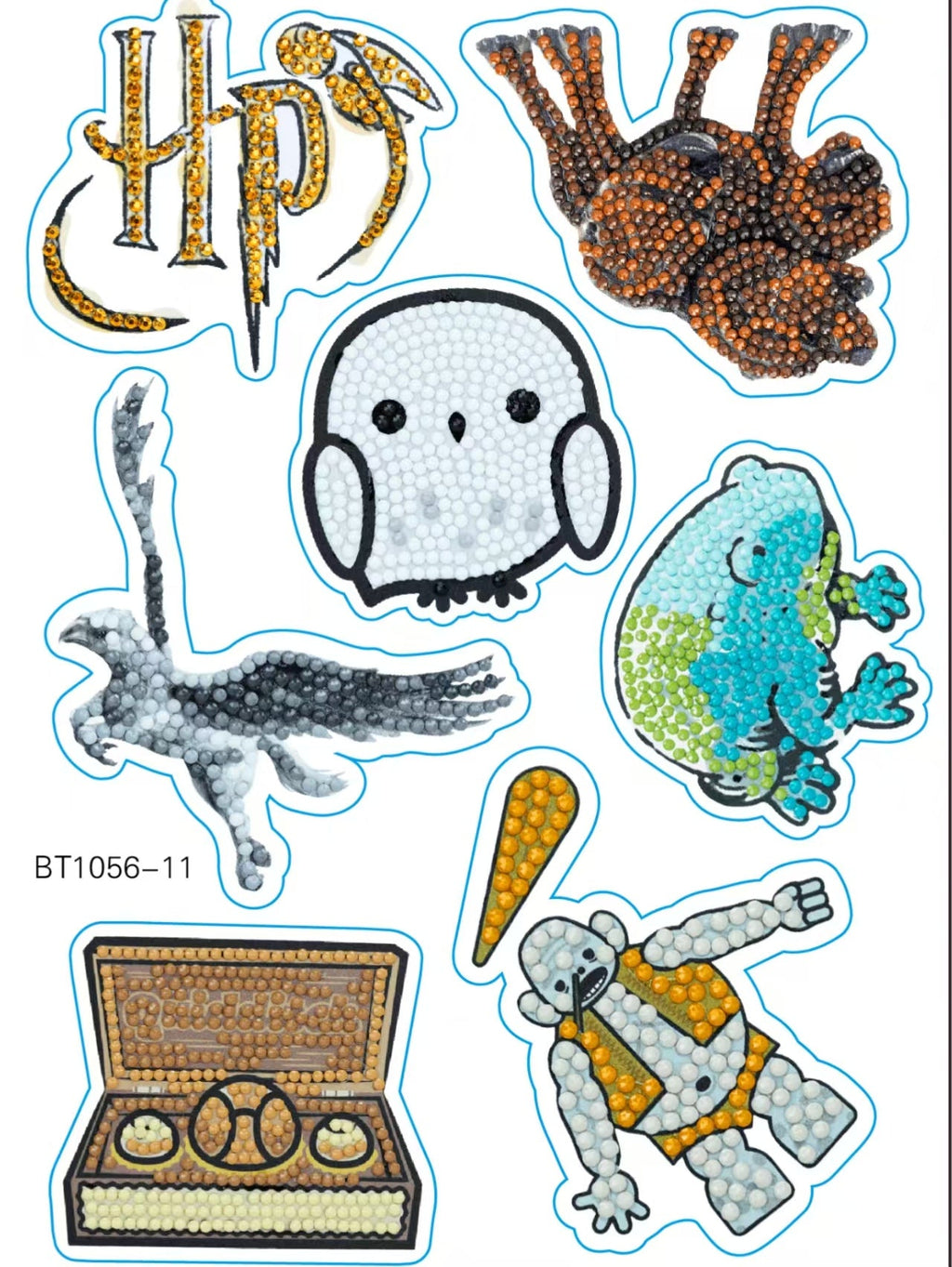 Harry Potter Diamond Sticker Book Refill Stickers