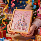 🏰DIY Beaded Art Kit - Castle Pearl Painting