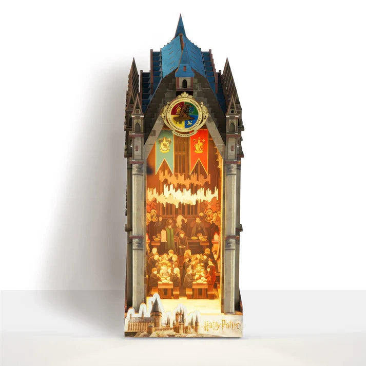 The Great Hall - DIY 3D Wooden Book Nook Puzzle