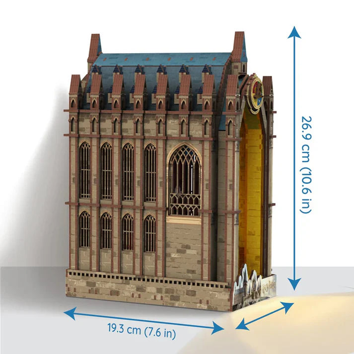 The Great Hall - DIY 3D Wooden Book Nook Puzzle