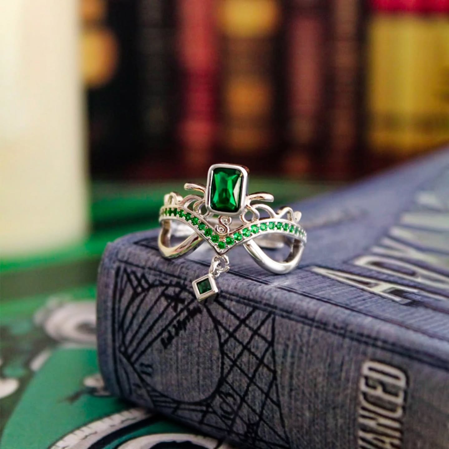 👑 A Ring That Tells Your Story-Wizard House Ring Collection