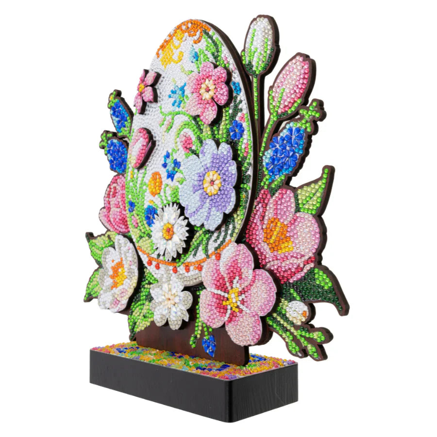 Easter Diamond Art Wooden Decoration Kit