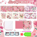Mother's Day Diamond Painting Card Kits 12PCS