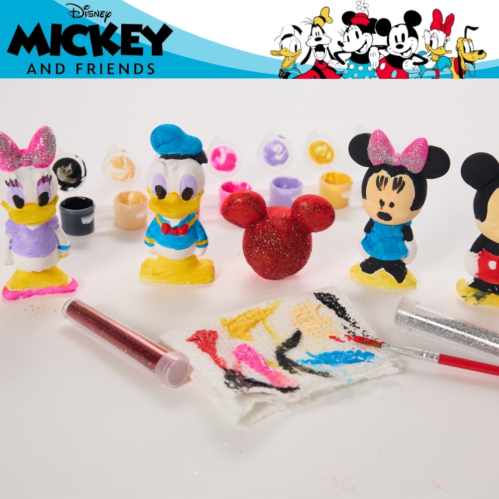 Mickey and Friends DIY Paint Your Own Figurines Arts