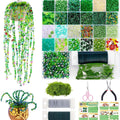 Everlasting Beaded Flower DIY Kit – 2382PCS or 5422PCS Deluxe with 2 Pots
