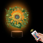 Sunflower Diamond Painting Night Light