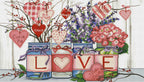 💕 Love Heart Flower Jars